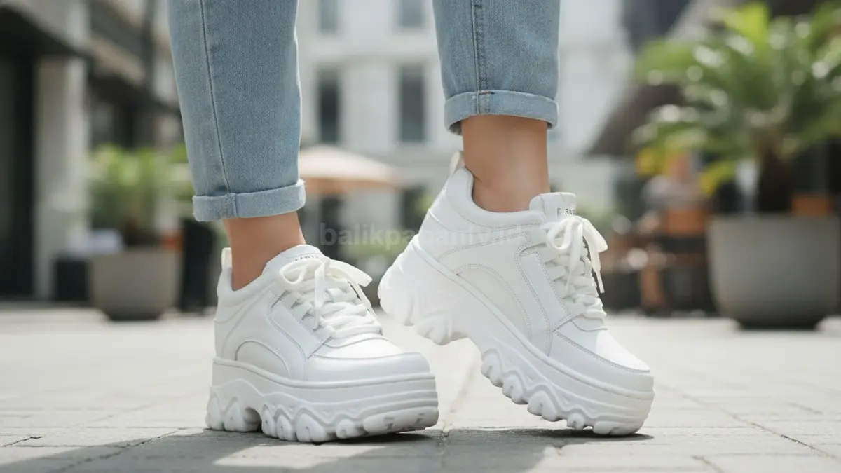 Sepatu klasik melengkapi gaya dengan tampilan elegan dan serbaguna. (BTV/Ai)