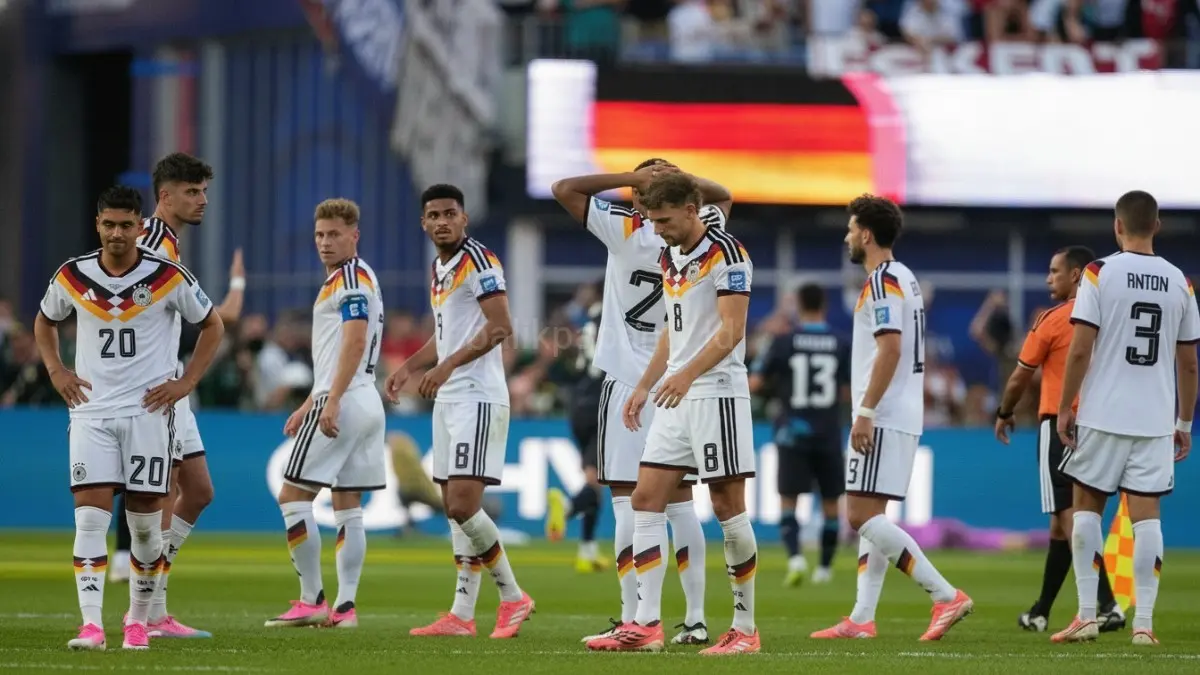 Paraguay singkirkan Jerman lewat adu penalti dramatis, melaju ke babak 16 besar Piala Dunia 2026.(BTV/AI) 