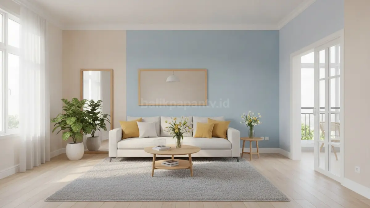 Warna Cat Rumah yang Membuat Ruangan Terlihat Lebih Luas dan Cerah, Simak Panduan Memilihnya (BTV/Ai)