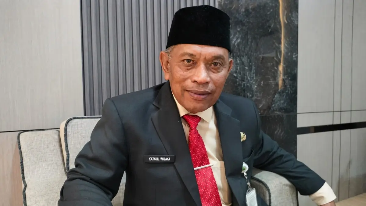 Sekretaris Daerah Kabupaten Paser, Katsul Wijaya.