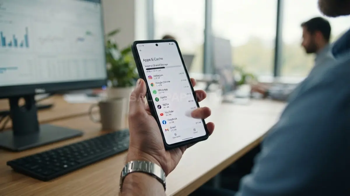 Cache aplikasi menumpuk memperlambat kinerja, memicu konflik data saat membuka proyek berukuran besar. (BTV/Ai)