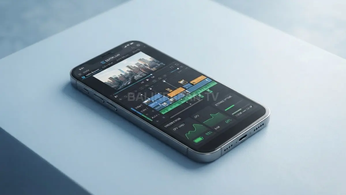 Optimasi performa smartphone yang memaksimalkan jalannya proses editing video dengan sangat lancar dan stabil. (BTV/Ai)