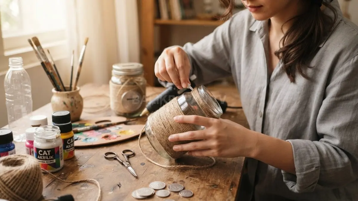 Ubah toples bekas jadi celengan estetik! Cara kreatif kurangi sampah sekaligus bikin menabung jadi lebih seru.