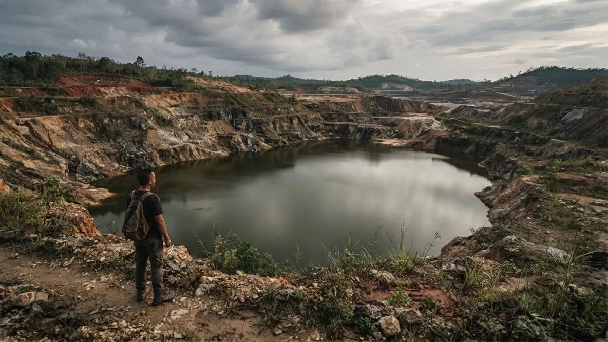 Lubang bekas tambang di Kalimantan Timur menjadi perhatian karena reklamasi dan keselamatan masyarakat diprioritaskan.