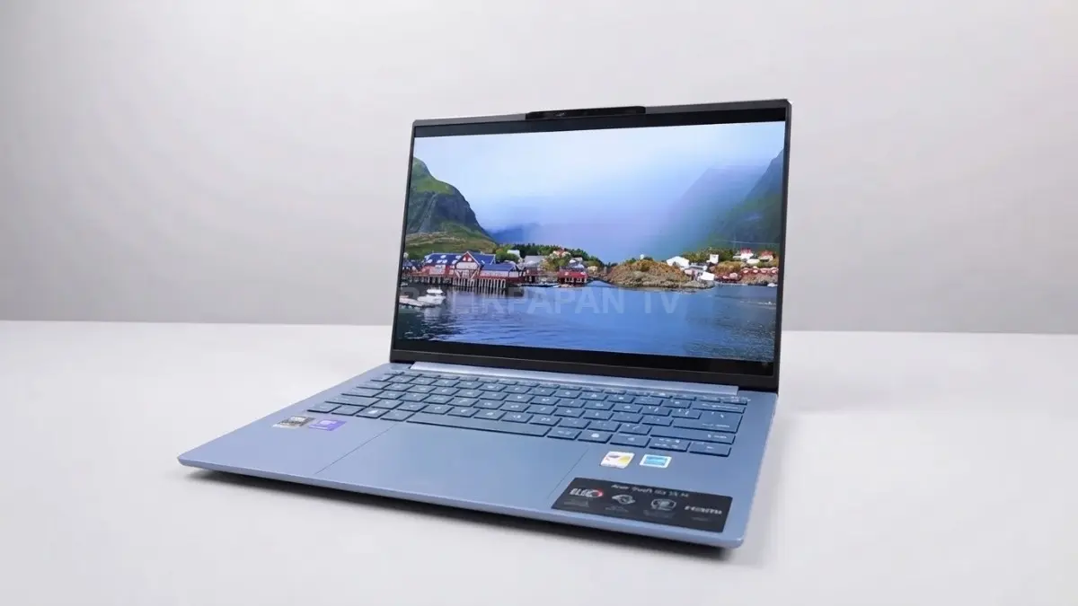 Acer Swift Go 14 AI Pro Edition hadir dengan desain ringkas, layar OLED, dan fitur AI pendukung produktivitas. (BTV/AI)