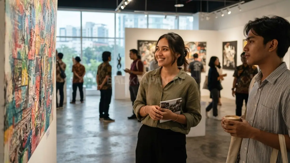 Komunitas seni berkembang melalui apresiasi masyarakat, mendukung kreativitas seniman muda dan perjalanan karya inspiratif (BTV/AI)
