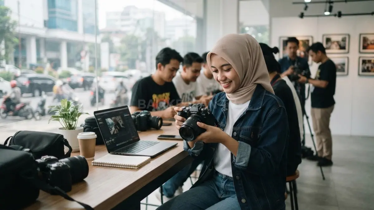 Menjalani hobi secara rutin membantu menjaga kesehatan mental, mengurangi stres, dan meningkatkan kualitas hidup sehari-hari bersama (BTV/AI)