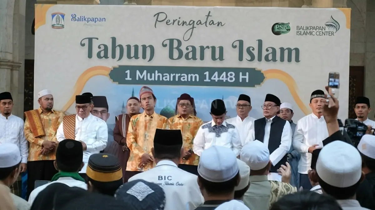 Pemerintah Kota Balikpapan menggelar tablig akbar dan refleksi bersama dalam rangka memperingati Tahun Baru Islam. (BTV/AI)