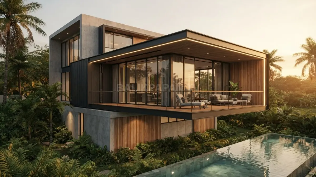 Ruang kompartemen modular luar ruang memiliki sistem kantilever hidrolik fleksibel yang modern dan estetis. (BTV/Ai)