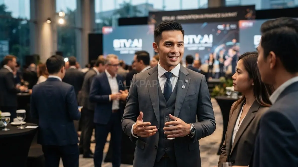 Warna pakaian disesuaikan dengan aktivitas menghadirkan penampilan pria profesional elegan pada setiap kesempatan berbeda maksimal [BTV:AI]
