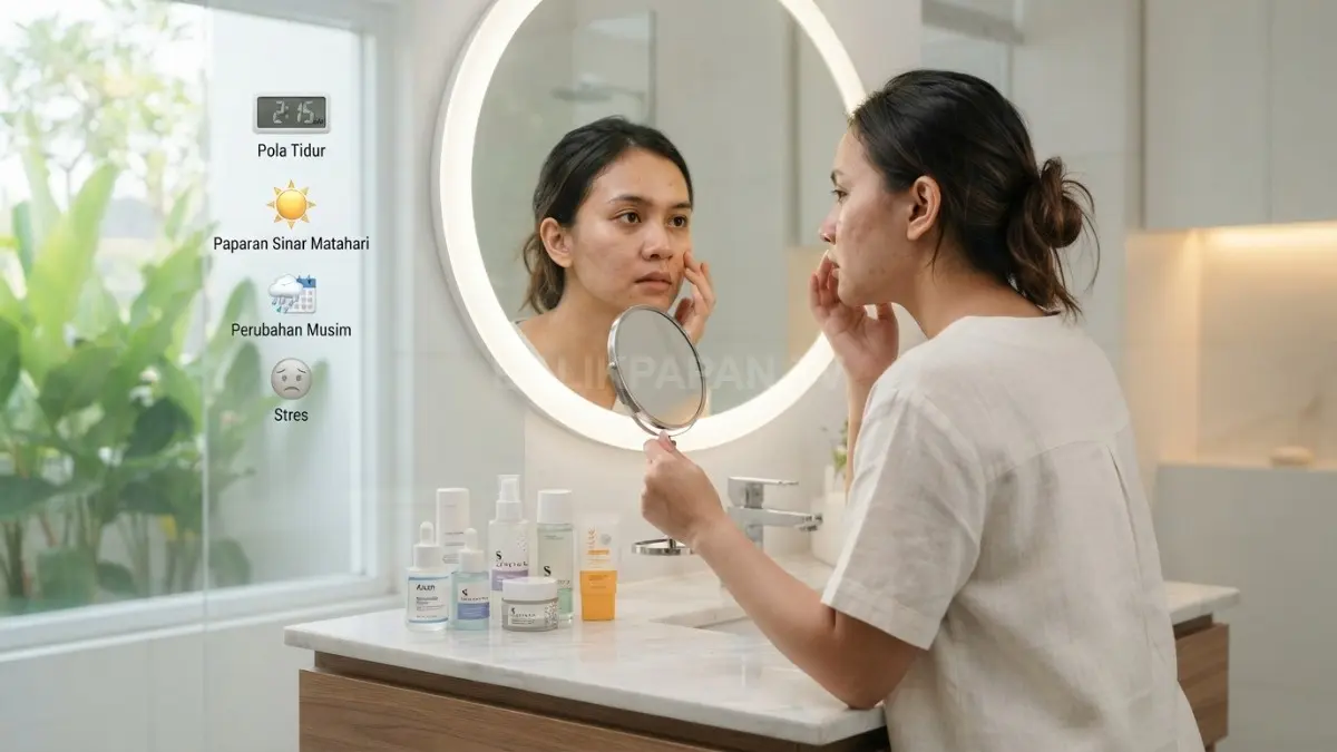 Bukan kulit kebal, melainkan kebutuhan kulit berubah sehingga hasil skincare dapat terasa berbeda dari sebelumnya. (BTV/AI)