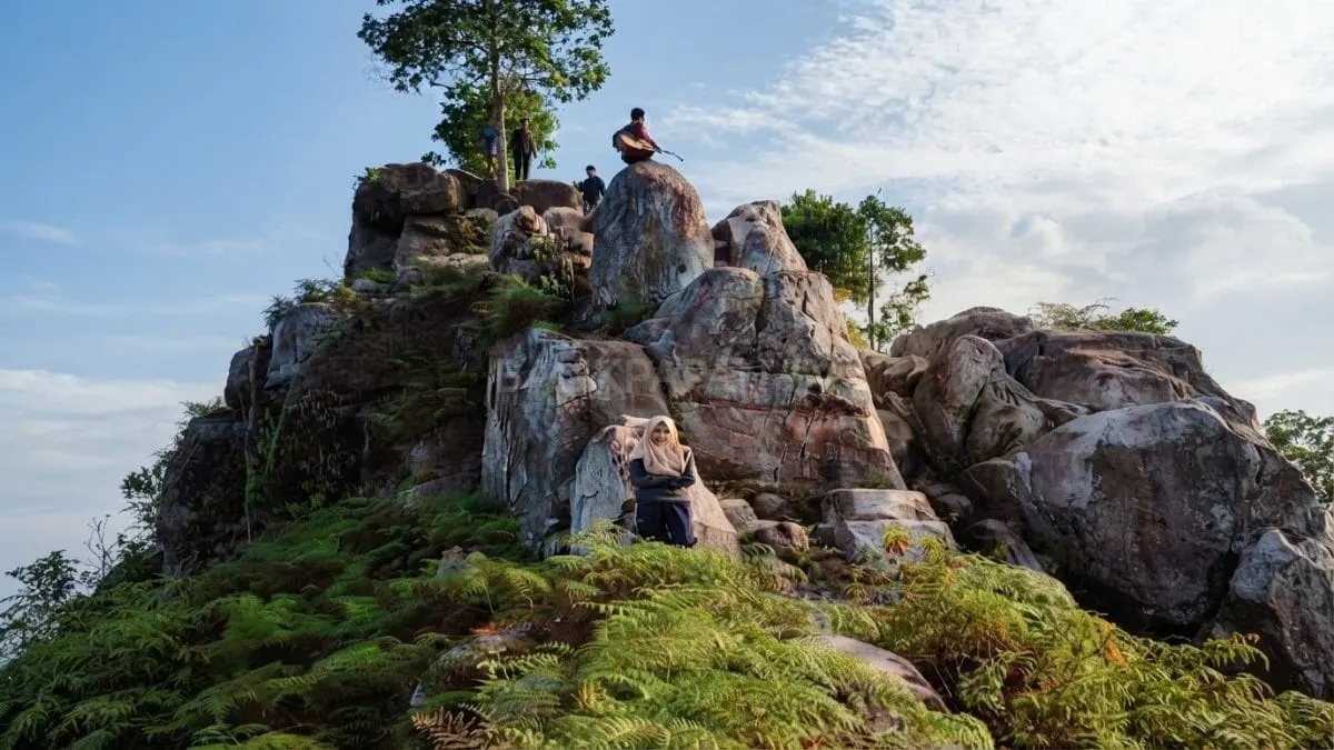 Bukit Batu Dinding menyuguhkan panorama tebing megah, hutan tropis asri, dan pengalaman mendaki memikat di Kalimantan. [BTV:AI]
