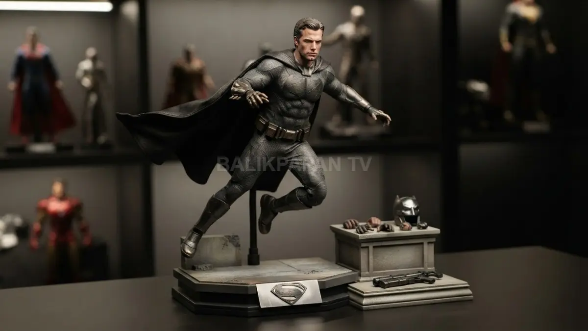 Figur aksi berlisensi resmi ini menawarkan detail presisi dan artikulasi sendi yang sangat tinggi. (BTV/Ai)