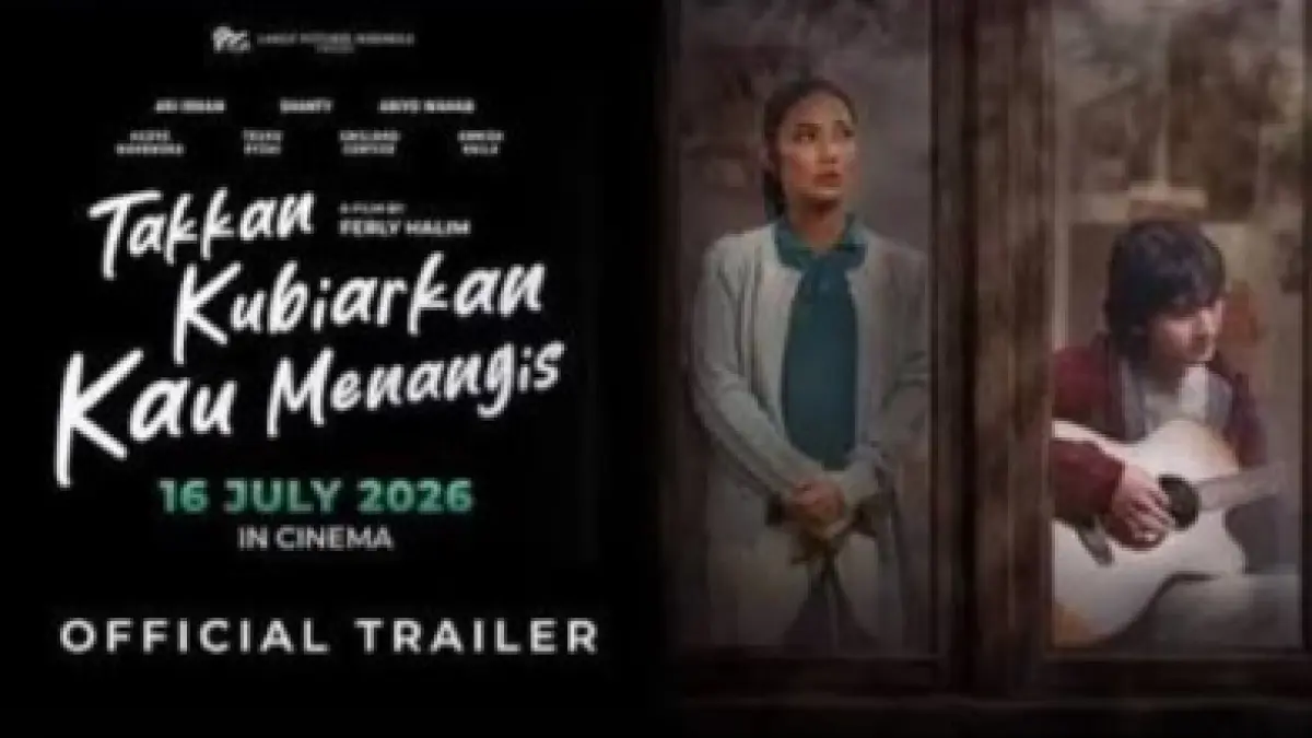  Poster ilustrasi film drama keluarga yang menampilkan kehangatan hubungan ibu dan anak. (BTV/AI)