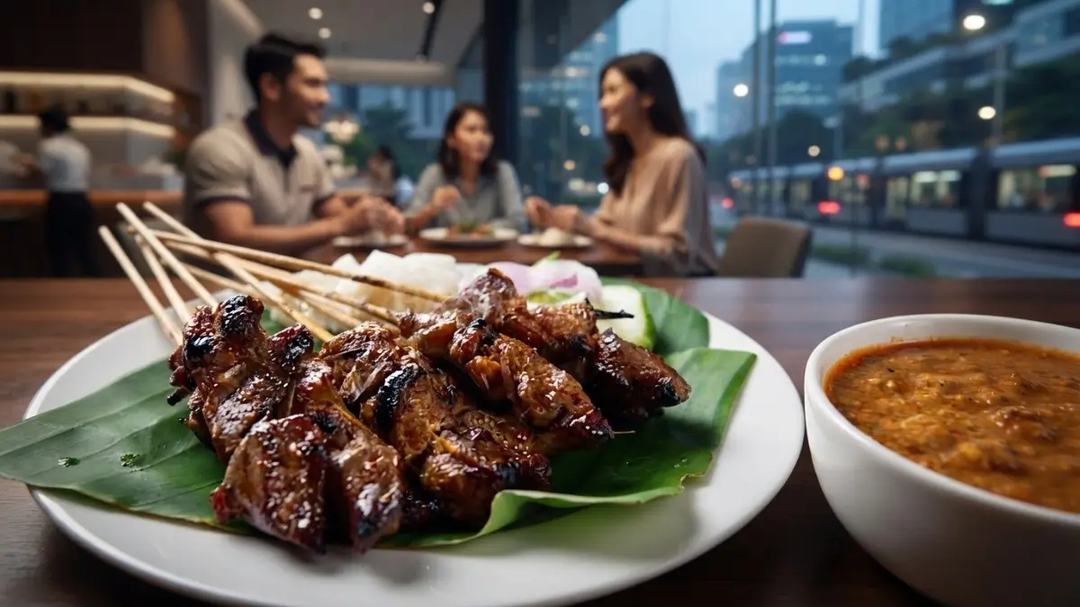 Sate payau menjadi warisan kuliner Kalimantan Timur yang beradaptasi demi mendukung perlindungan satwa dan kelestarian alam (BTV/AI)