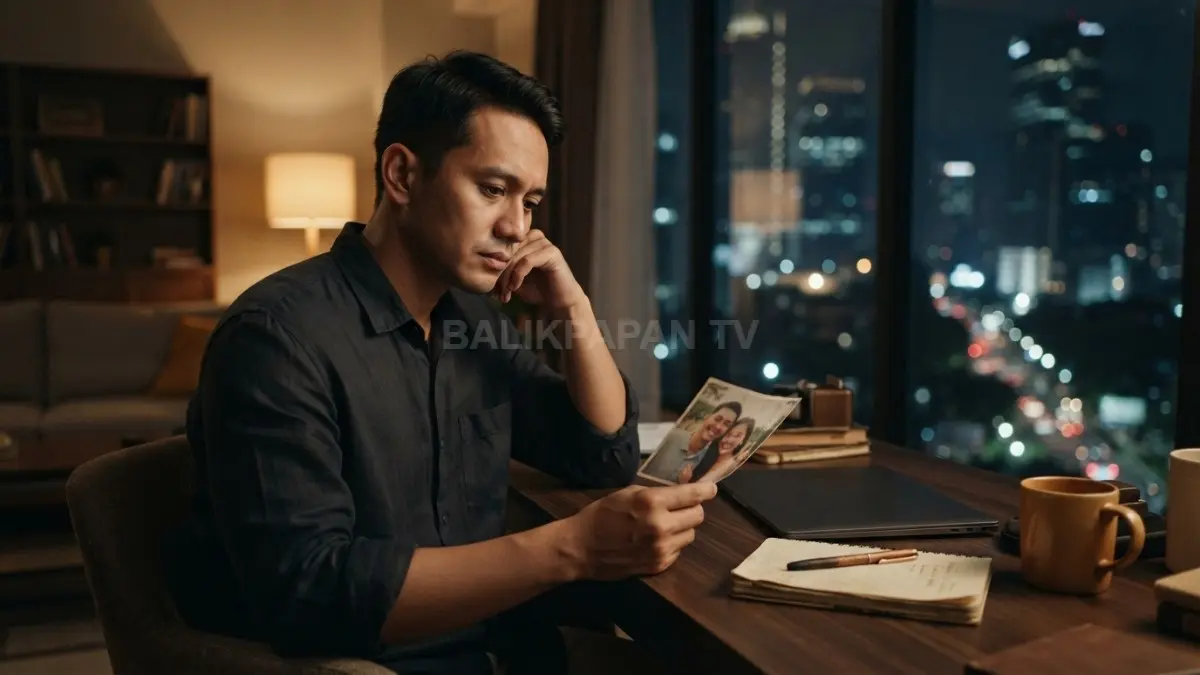 Seseorang mengenang cinta lama, penyesalan mendalam, dan kesempatan kedua sebagai makna lagu ikonik emosional menyentuh (BTV/AI)
