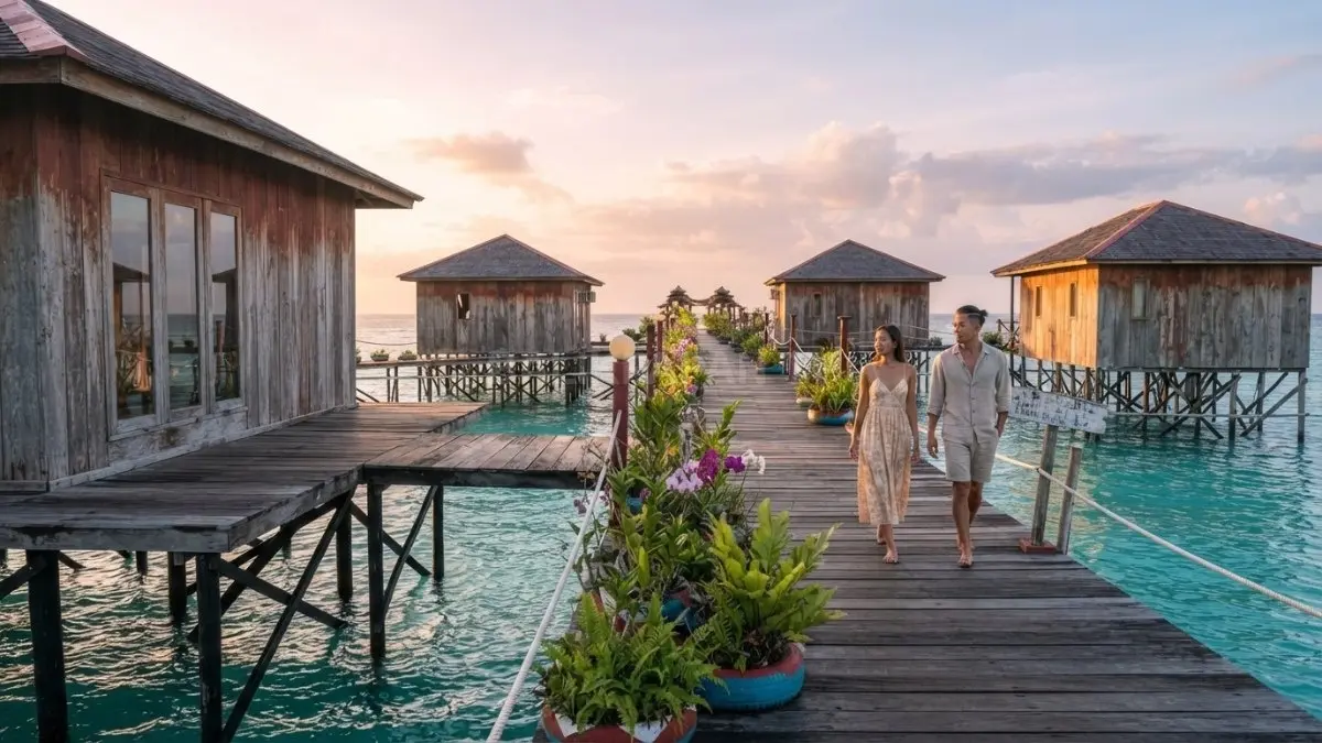 Wisata ramah lingkungan di Pulau Maratua mendukung pelestarian alam sekaligus meningkatkan kesejahteraan masyarakat pesisir setempat (BTV/AI)