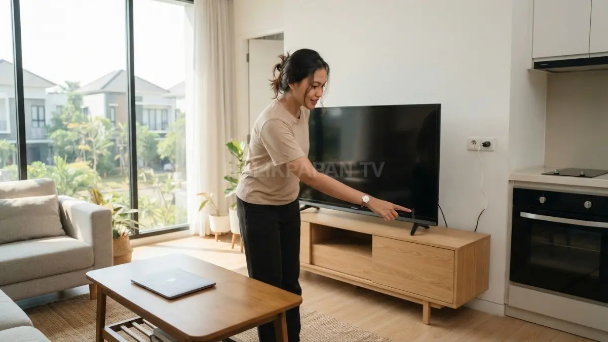 Lampu dan perangkat elektronik yang dimatikan saat tidak digunakan membantu mengurangi gerah di dalam rumah bersama. (BTV/AI)