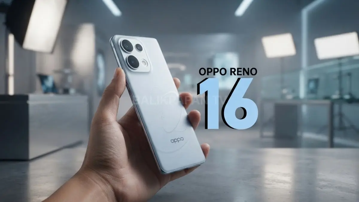 OPPO Reno 16 Pro 5G varian warna Pop White