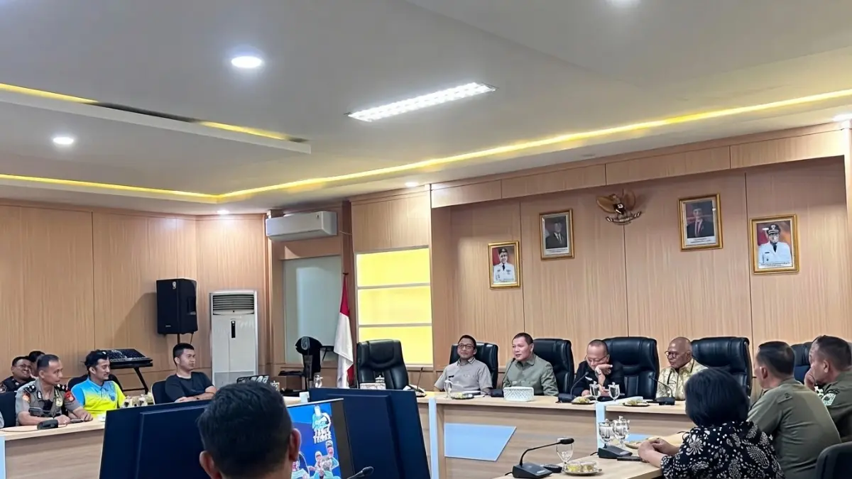 Rapat persiapan ITTC 2026 bersama panitia, OPD, dan Kantor Imigrasi Balikpapan.