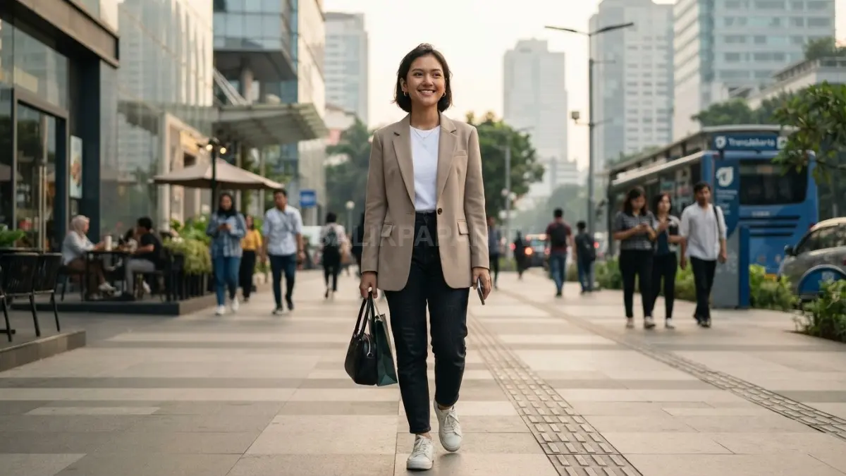 Capsule wardrobe memudahkan memilih outfit nyaman, fungsional, serbaguna, dan tetap bergaya untuk berbagai aktivitas sehari-hari (BTV/AI)
