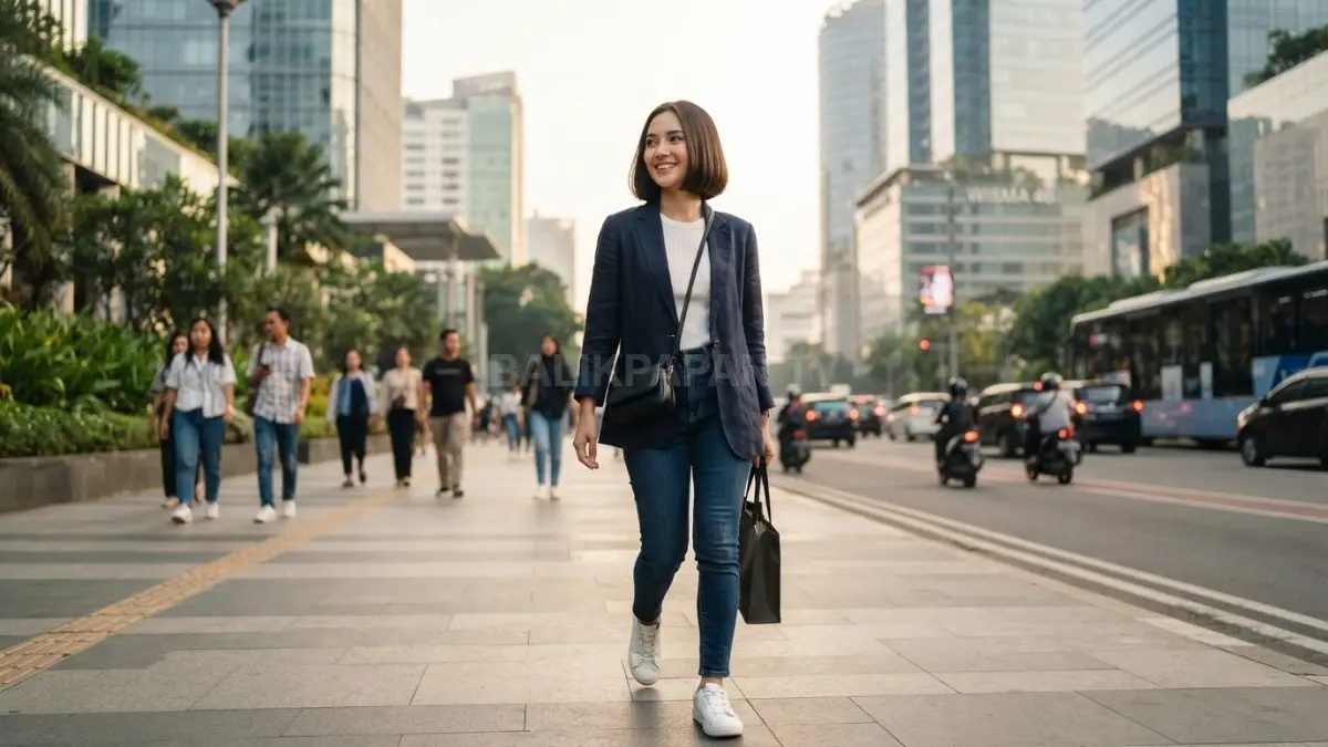 Italian Bob menghadirkan tampilan elegan dengan volume lembut dan potongan praktis tanpa penataan rumit sehari-hari (BTV/AI)
