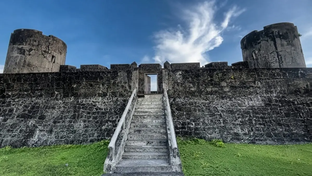 Kawasan Benteng Belgika di Banda Neira. (BTV/AI)