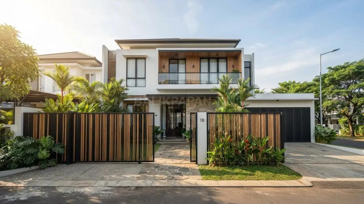 Pagar yang dirancang tepat membuat rumah terasa lebih aman, nyaman, dan menarik dilihat setiap hari bersama. (BTV/AI)