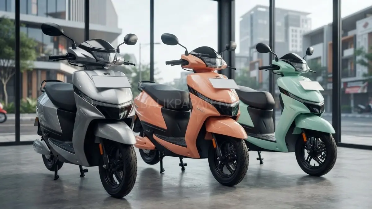 warna lain dari motor All New TVS Callisto 110. (BTV/AI) 