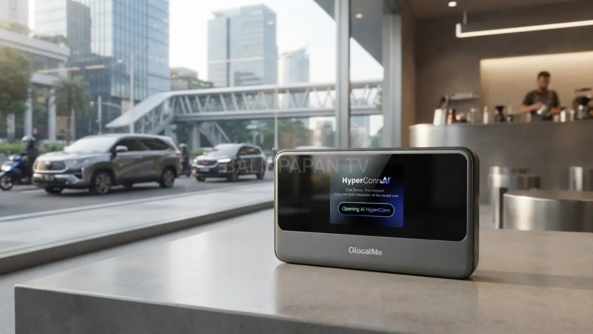hotspot Wi-Fi portabel yang dapat bekerja di lebih dari 200.(BTV/AI) 