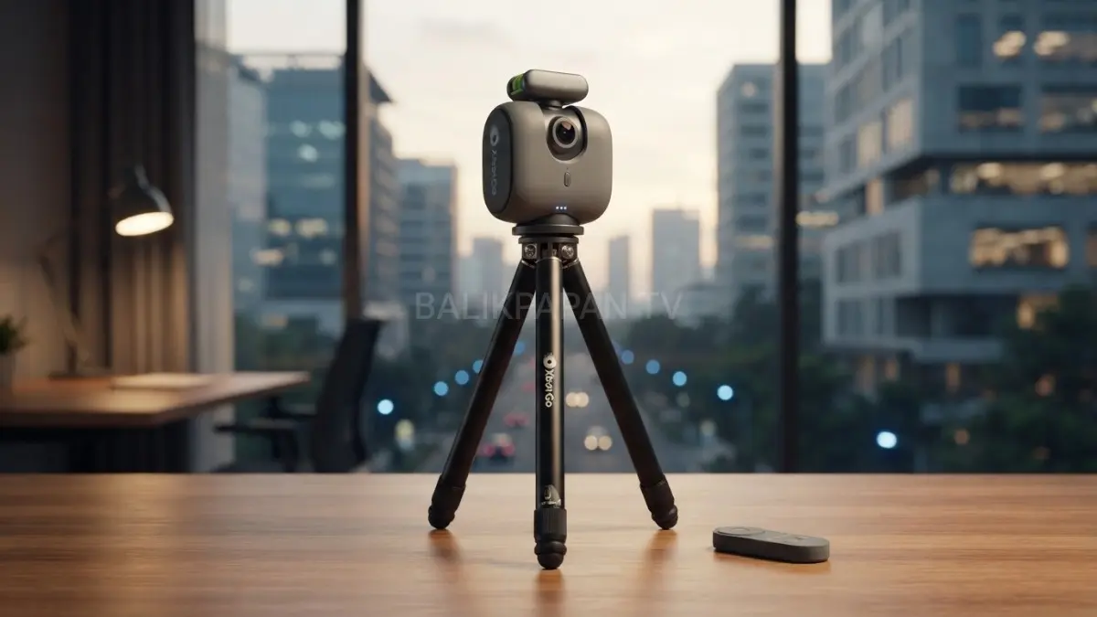 Kamera olahraga AI merekam pertandingan secara otomatis tanpa operator. (BTV/AI) 
