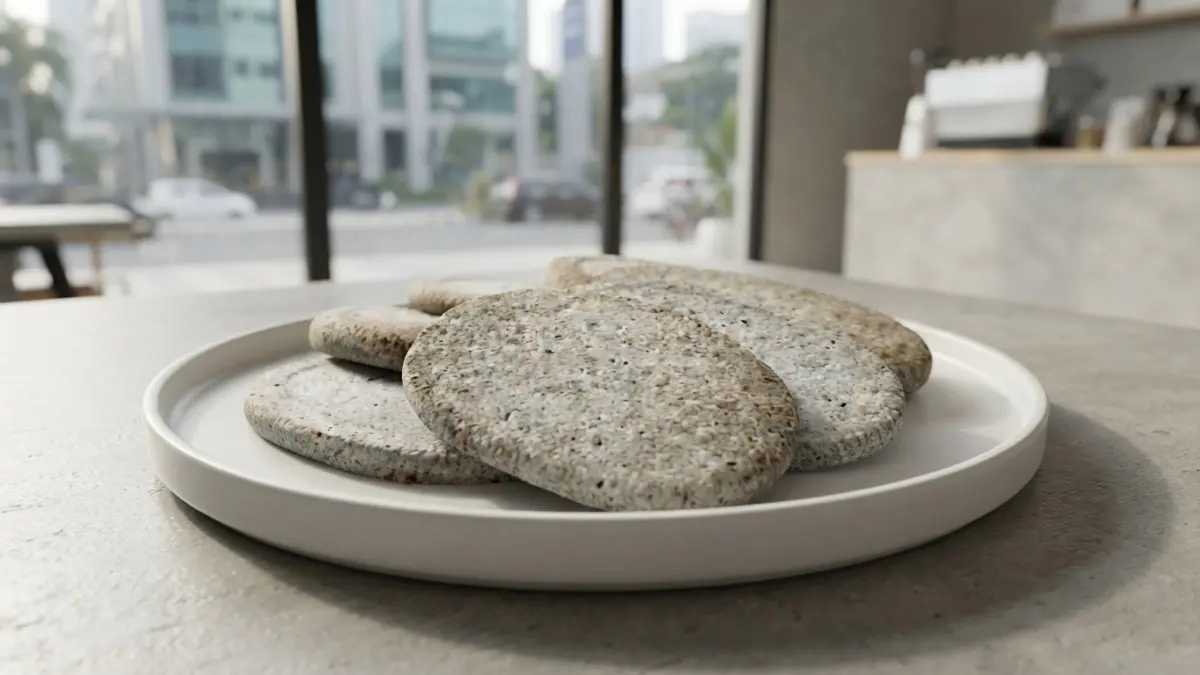 Kudapan tradisional Kue Rangai tetap bertahan sebagai teman minum teh dan sajian berbagai acara adat bersama. (BTV/AI)