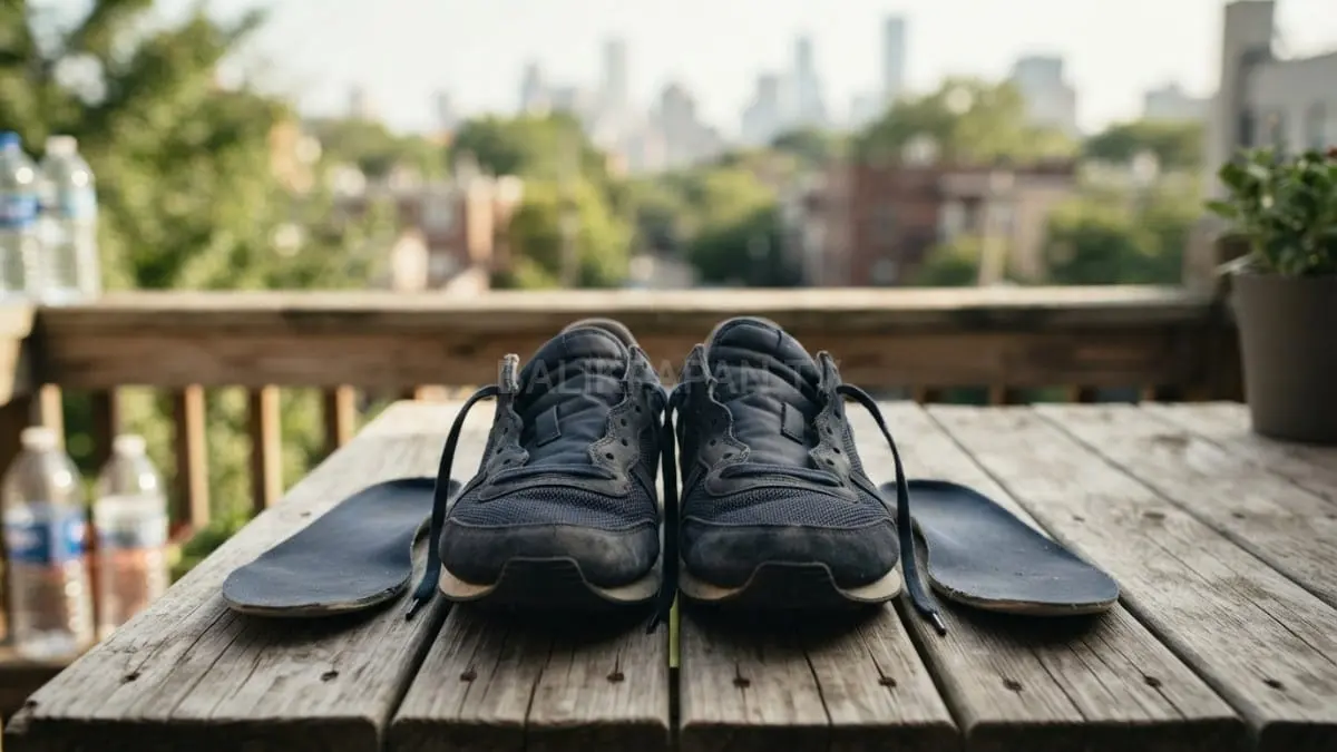 Mengangin-anginkan sepatu setelah dipakai membantu mengurangi kelembapan, menghambat pertumbuhan bakteri, dan mencegah bau tidak sedap alami. [BTV:AI]