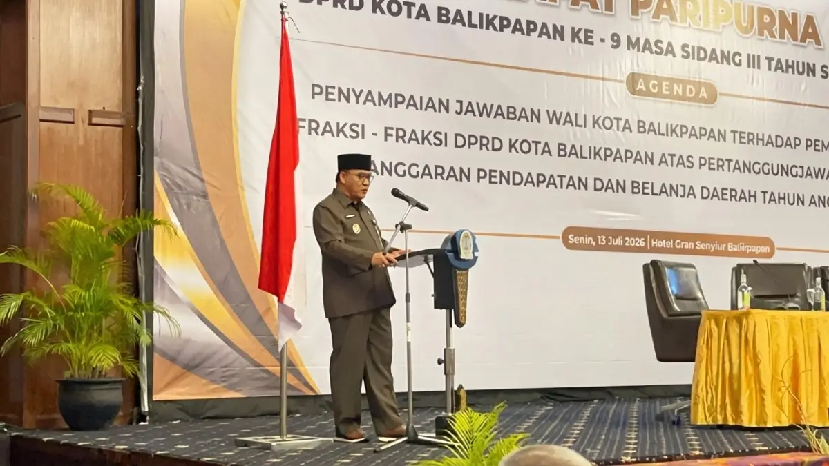 Wakil Wali Kota Balikpapan memaparkan strategi peningkatan layanan air bersih dan percepatan penanganan banjir.
