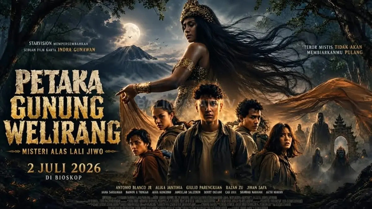 film horor Petaka Gunung Welirang menghadirkan teror gaib mencekam sepanjang pendakian pegunungan Indonesia menyeramkan resmi (BTV/AI)
