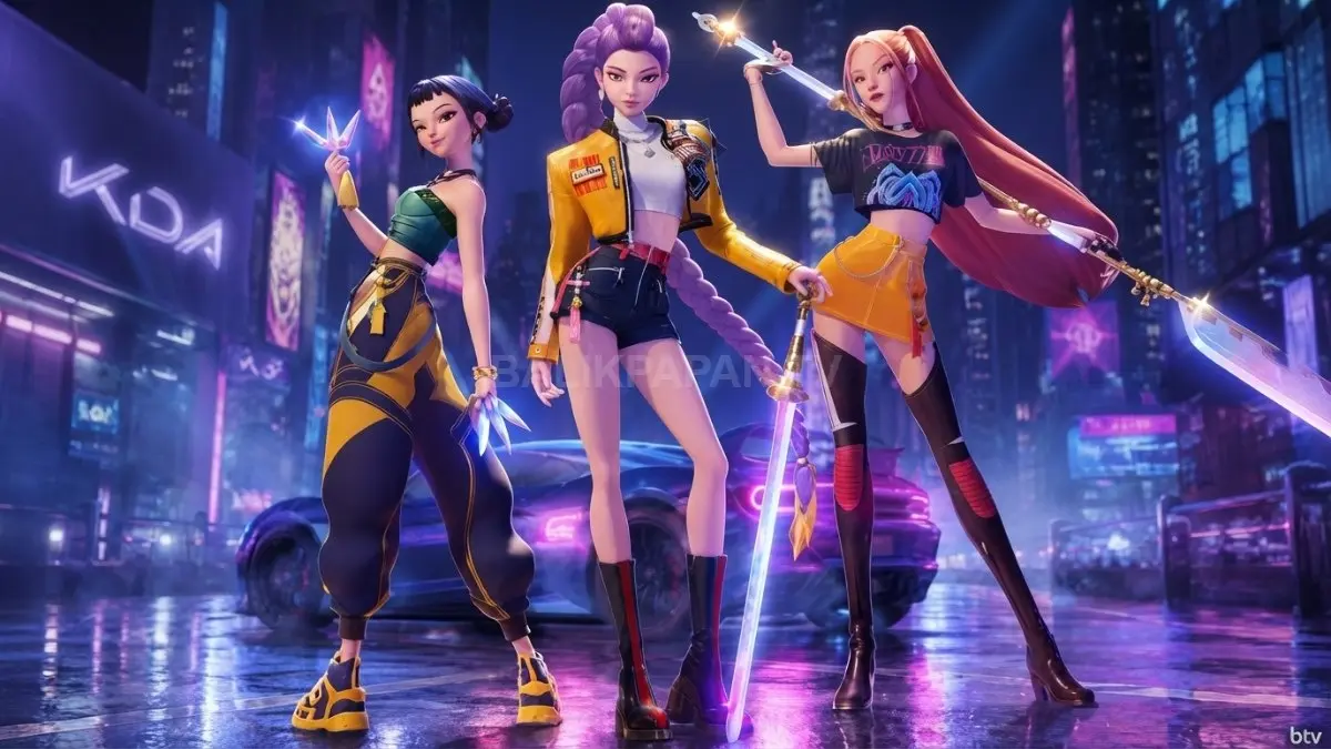K-Pop Demon Hunters terus bertahan sebagai film animasi populer Netflix dengan rencana tur dunia mendatang. (BTV/AI)