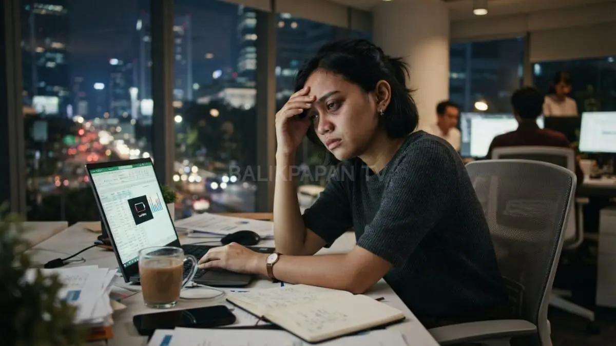 Kurang tidur berkepanjangan menurunkan konsentrasi produktivitas serta meningkatkan risiko burnout dan stres berkelanjutan signifikan harian [BTV:AI]