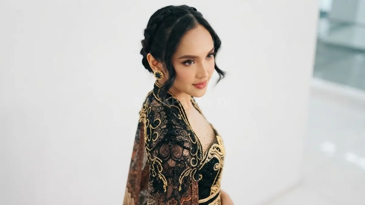 Pesona anggun Lyodra Ginting yang begitu memikat. (BTV/Ai)