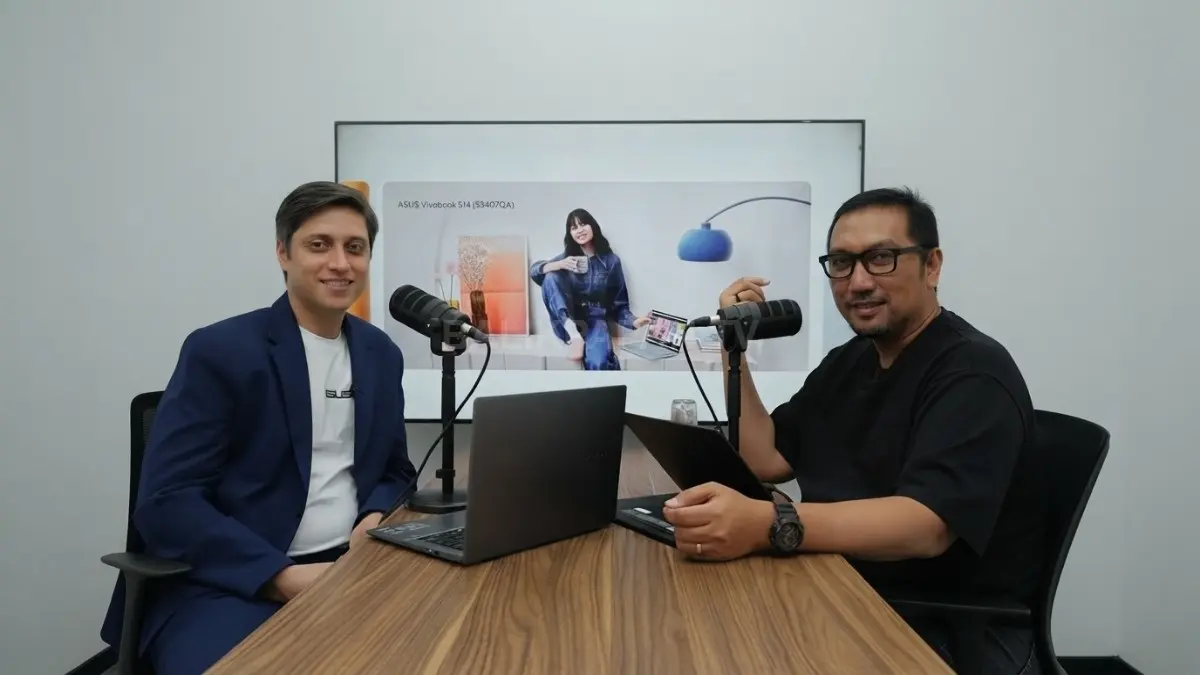 podcast Jagad Review dengan ASUS. (BTV/AI)
