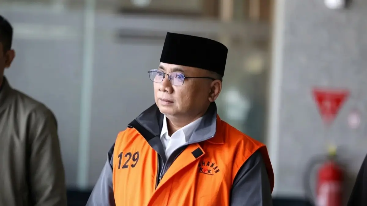 Tersangka kasus dugaan korupsi Yaqut Cholil Qoumas.