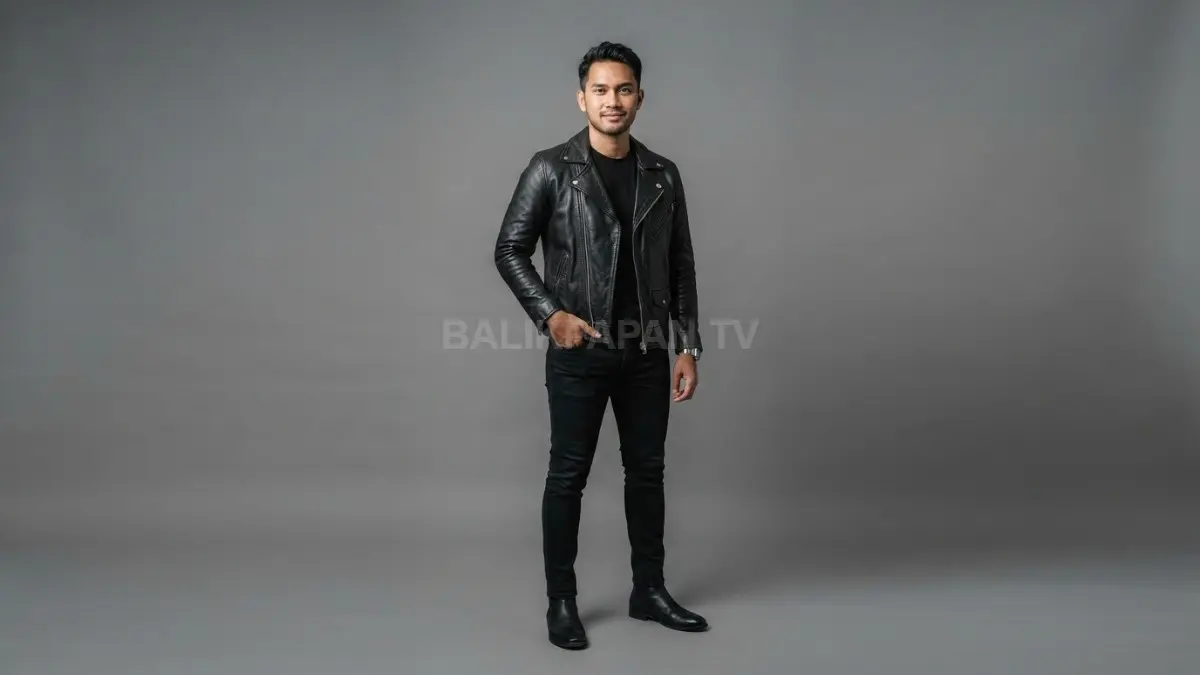 Warna hitam menyeluruh menghadirkan tampilan bersih modern elegan dari kepala hingga kaki setiap saat digunakan sempurna (BTV/AI)