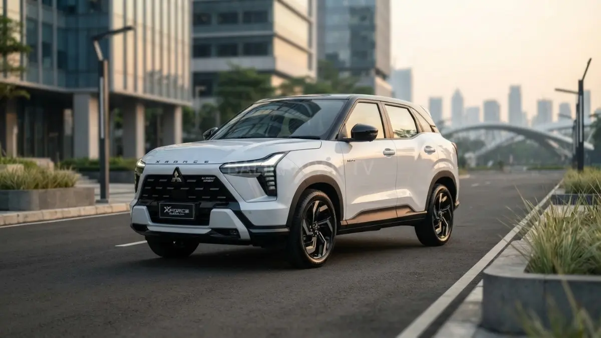 Warna Lain Dari Mitsubishi Xforce Hybrid. (BTV/AI) 