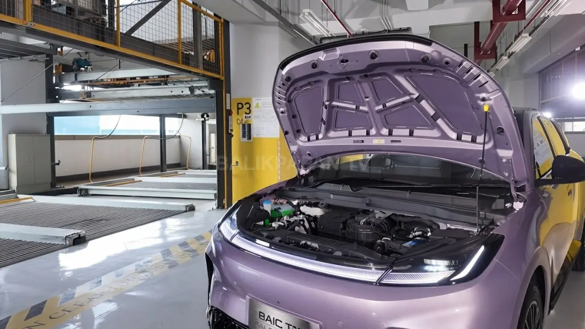 BAIC T1 hadir membawa pendekatan berbeda dengan mengutamakan kenyamanan berkendara dan teknologi modern bagi pengguna harian. (BTV/AI)