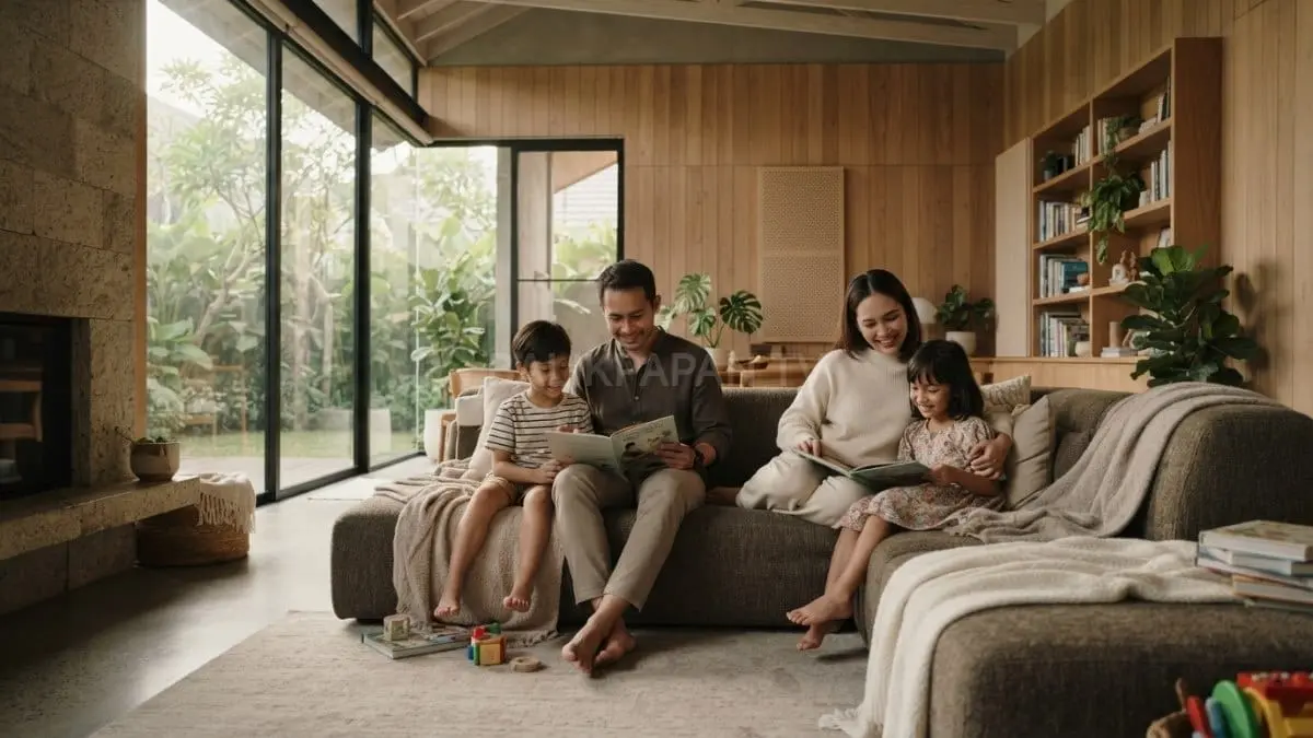 Desain Silent House modern menghadirkan kenyamanan melalui material peredam suara berkualitas tinggi untuk keluarga harmonis [BTV:AI]