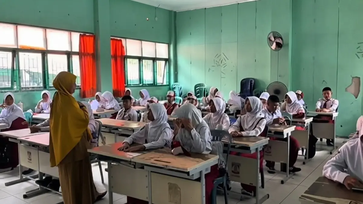 Pemenuhan hak pendidikan anak usia sekolah pasca Sistem Penerimaan Murid Baru menjadi fokus pemerataan akses pendidikan berkualitas. (BTV/AI)