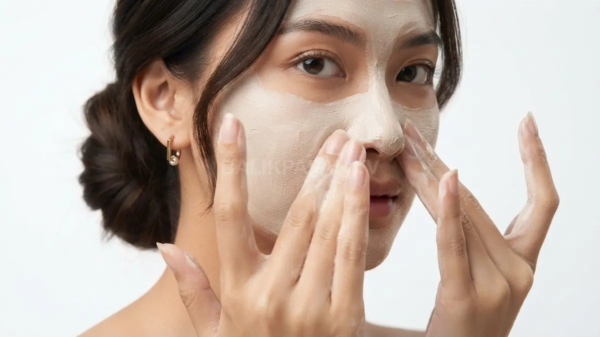 Rutinitas double cleansing yang tepat membantu mengangkat kotoran sekaligus menjaga keseimbangan kulit wajah setiap hari. (BTV/AI)