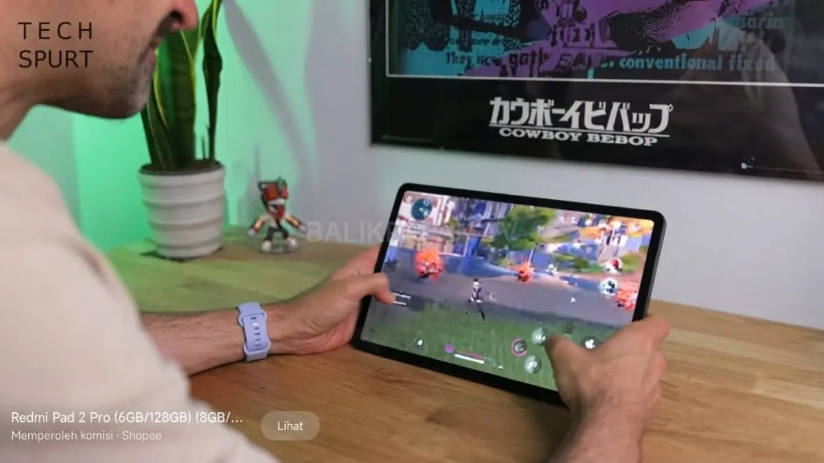 Tablet modern menghadirkan performa tinggi, layar responsif, mendukung produktivitas layaknya laptop untuk berbagai aktivitas sehari-hari [BTV:AI]