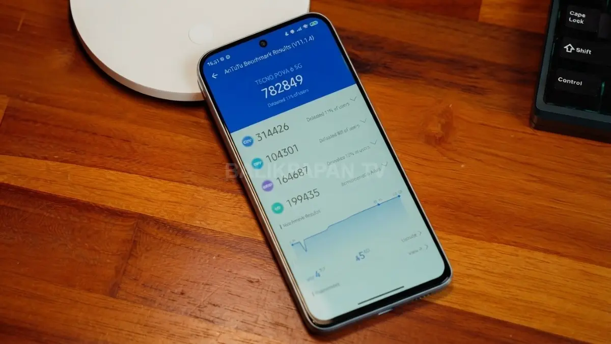 Tecno Pova 8 5G memadukan fitur inovatif, daya tahan baterai, dan performa untuk kebutuhan harian pengguna aktif. (BTV/AI)