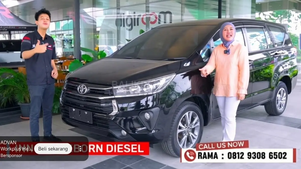Toyota Innova Reborn Diesel tetap diminati berkat mesin tangguh dan kenyamanan perjalanan keluarga modern sepanjang [BTV:AI]