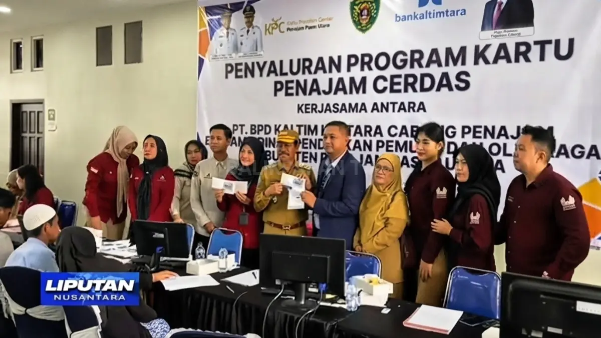 Percepatan penyaluran Kartu Penajam Cerdas bagi pelajar di Kabupaten Penajam Paser Utara guna mendukung akses pendidikan. (BTV/AI)